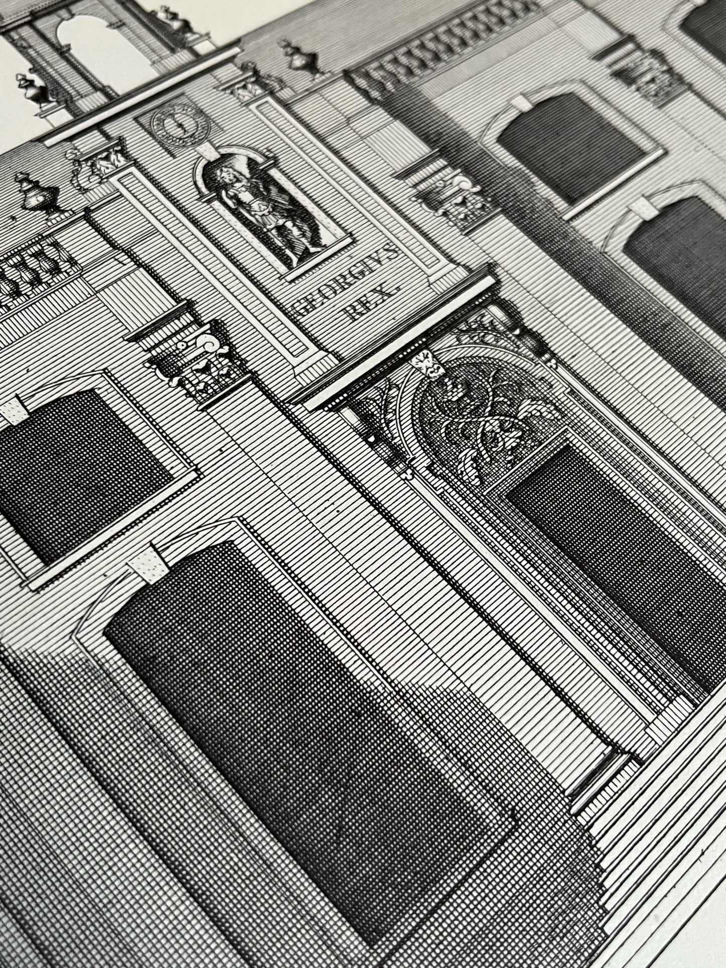 "The West Prospect of Beddington Place in Surrey from Vitruvius Britannicus"
