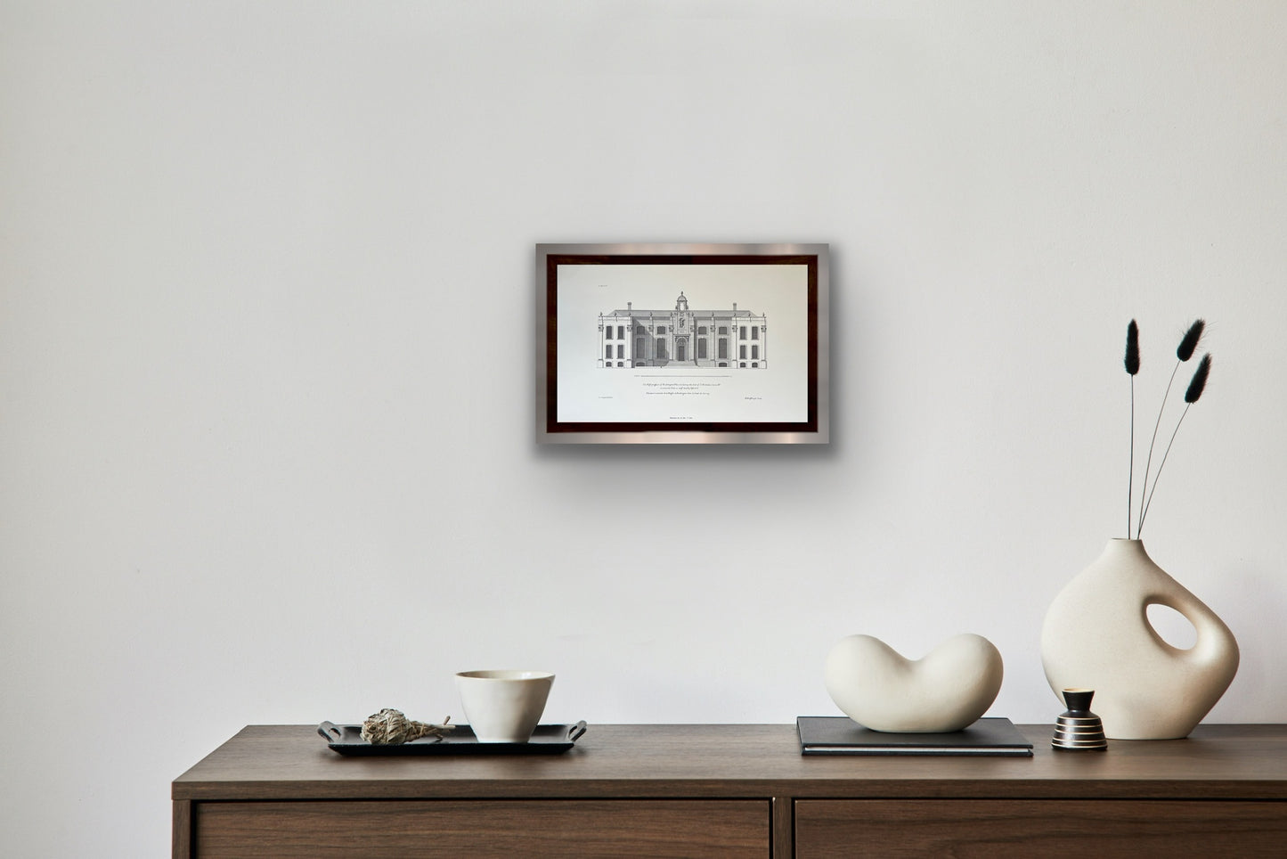 "The West Prospect of Beddington Place in Surrey from Vitruvius Britannicus"