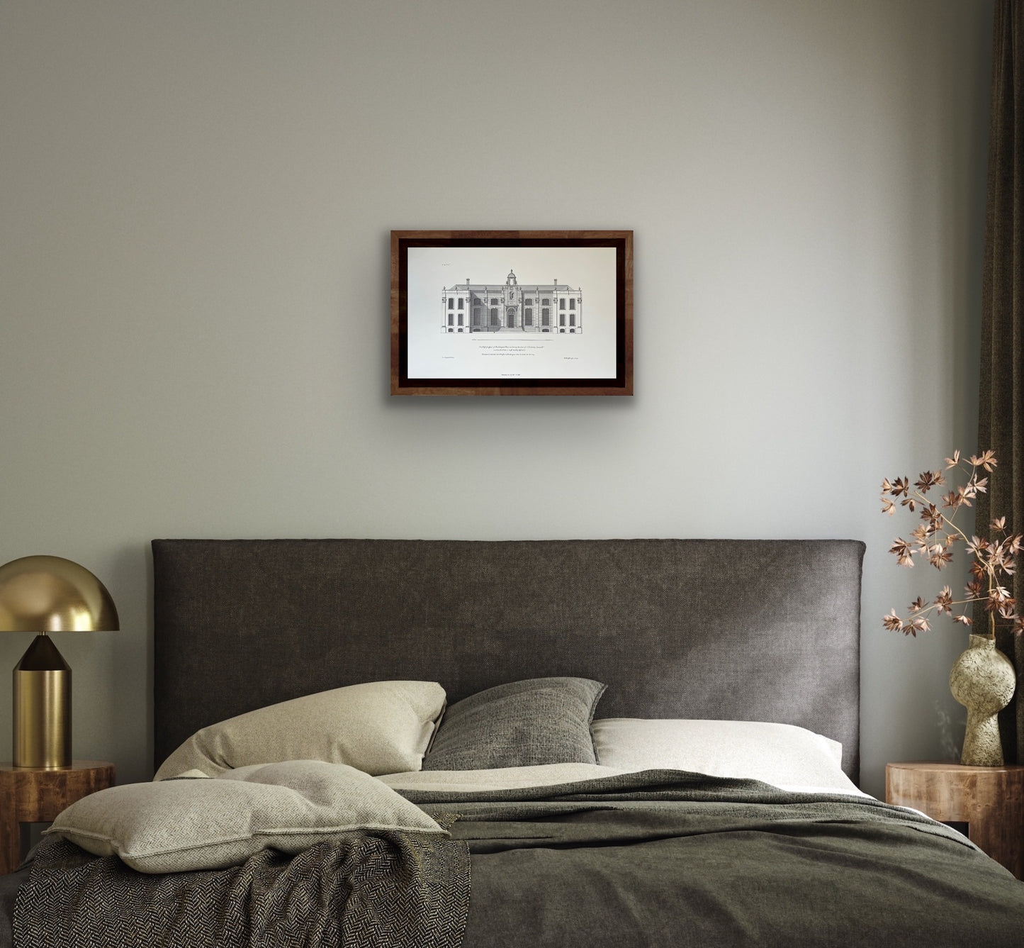 "The West Prospect of Beddington Place in Surrey from Vitruvius Britannicus"