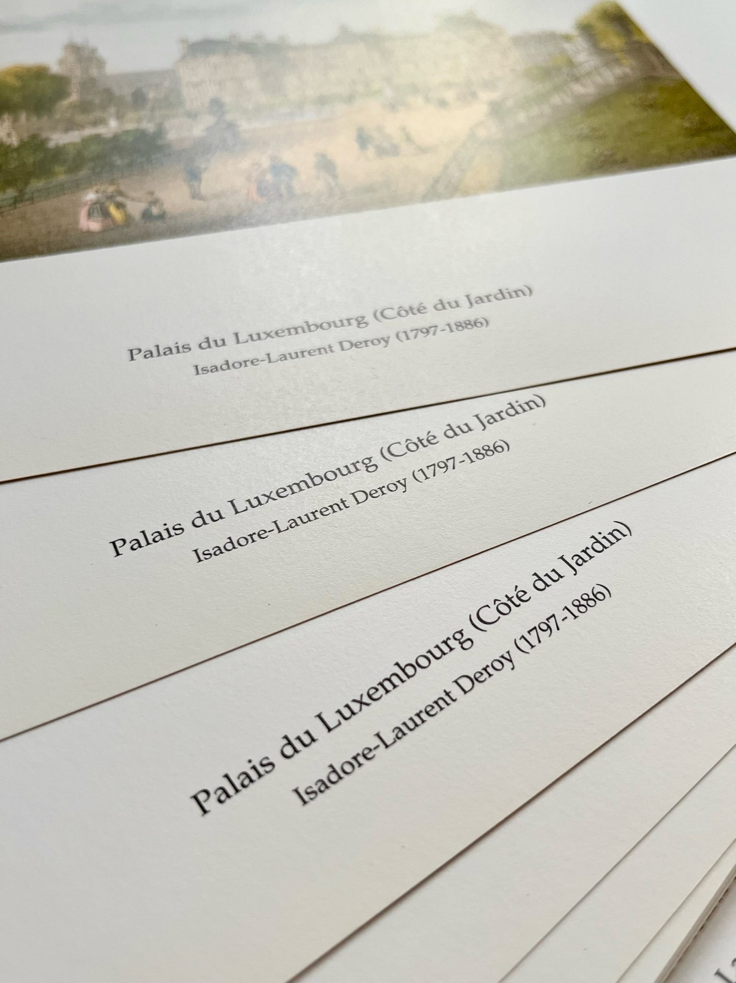 "Palais du Luxembourg" Art Print, Isadore-Laurent Deroy