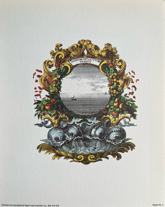 "Emblem No. 3" Art Print