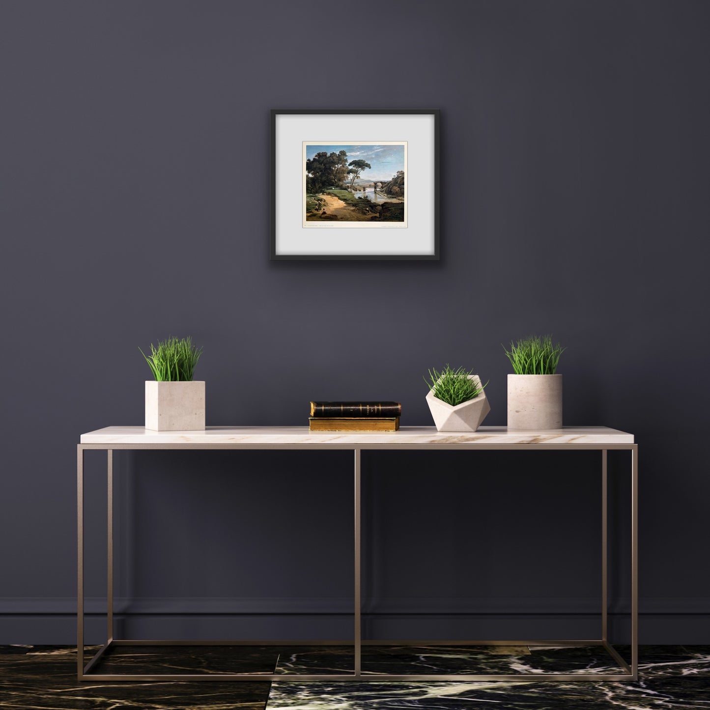 "Pont De Narni Pres De Rome" Art Prints, Jean-Baptist’s Corey
