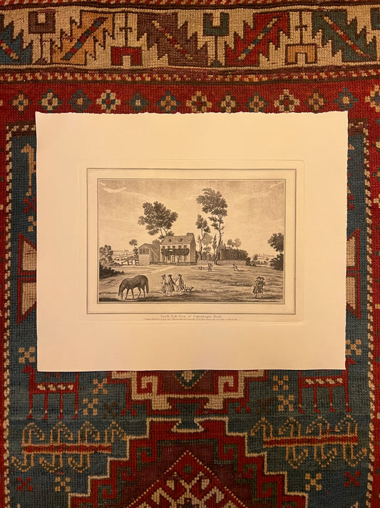 Engraving: "South East View of Copenhagen House"