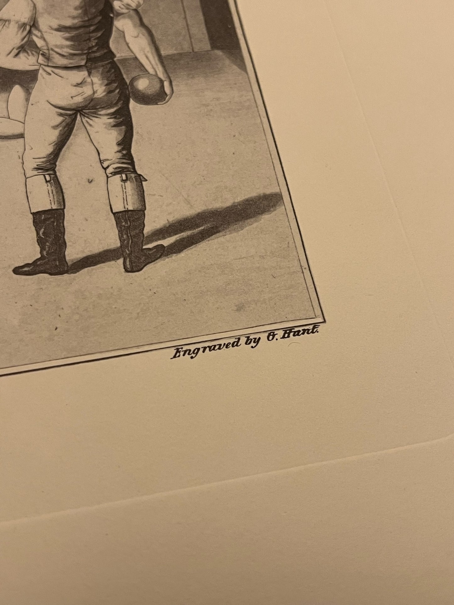 Engraving: "Skittles" Drawn by A. Player, Engraved by G. Hunt
