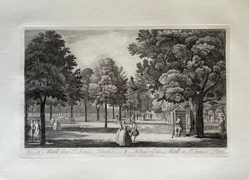 "A View of St. James Park" Engraving