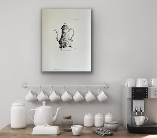 "Salt Glaze Coffee Pot" by Solon