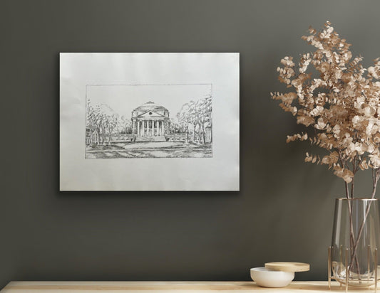 The Rotunda on Rare 1932 J. Whatman Paper