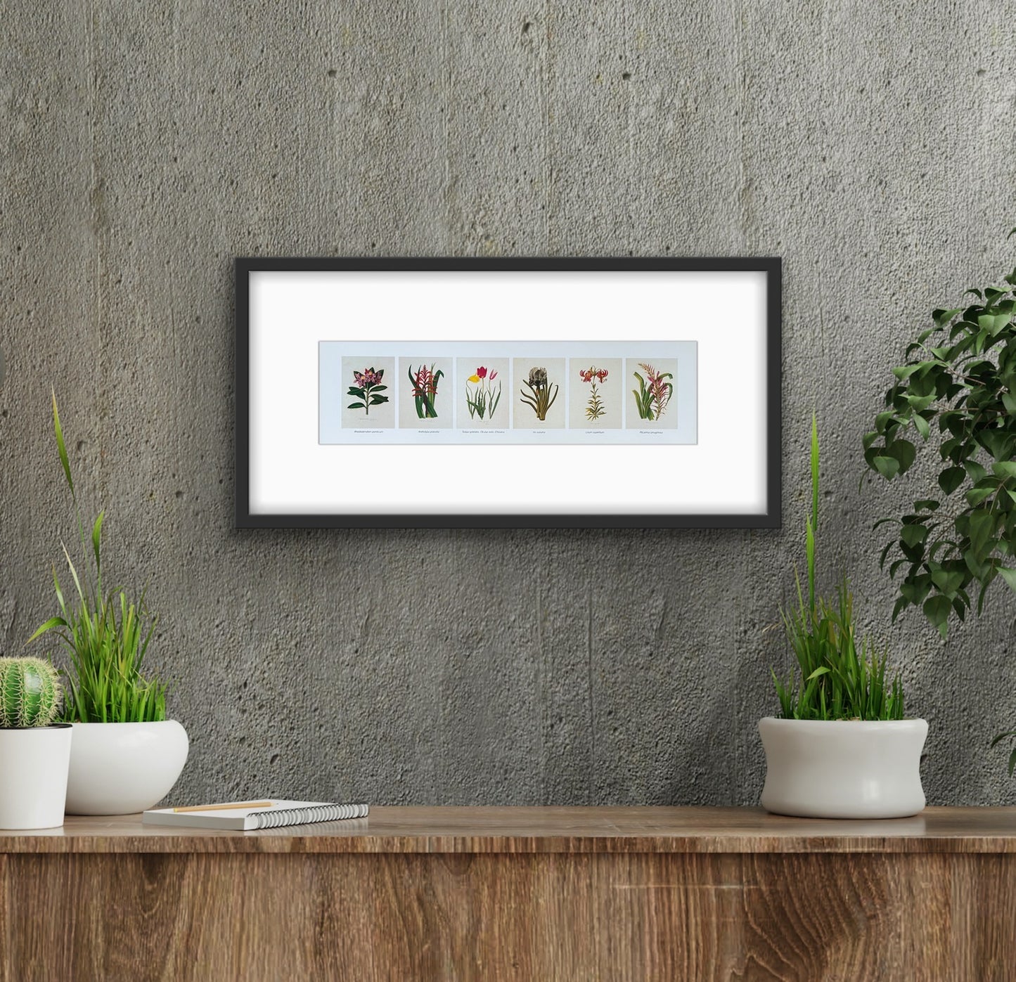 Vintage Floral Small Art Print