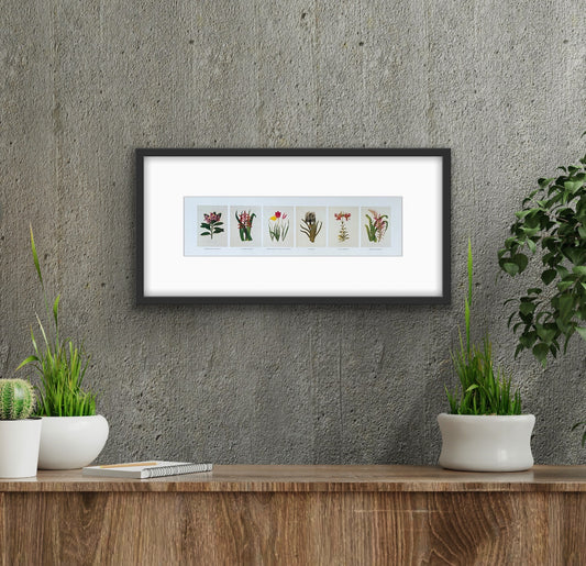 Vintage Floral Small Art Print