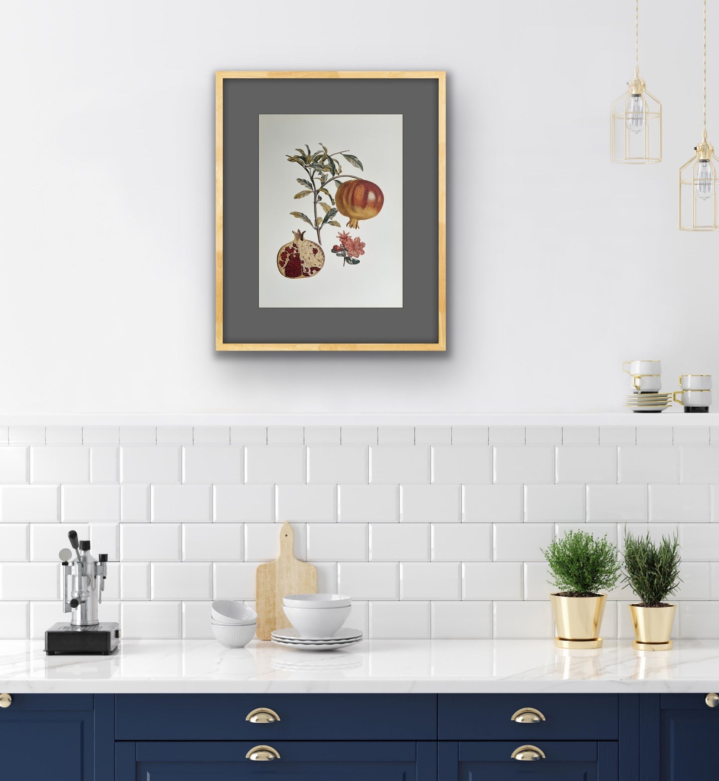 "Pomegranate" Vintage Art Print