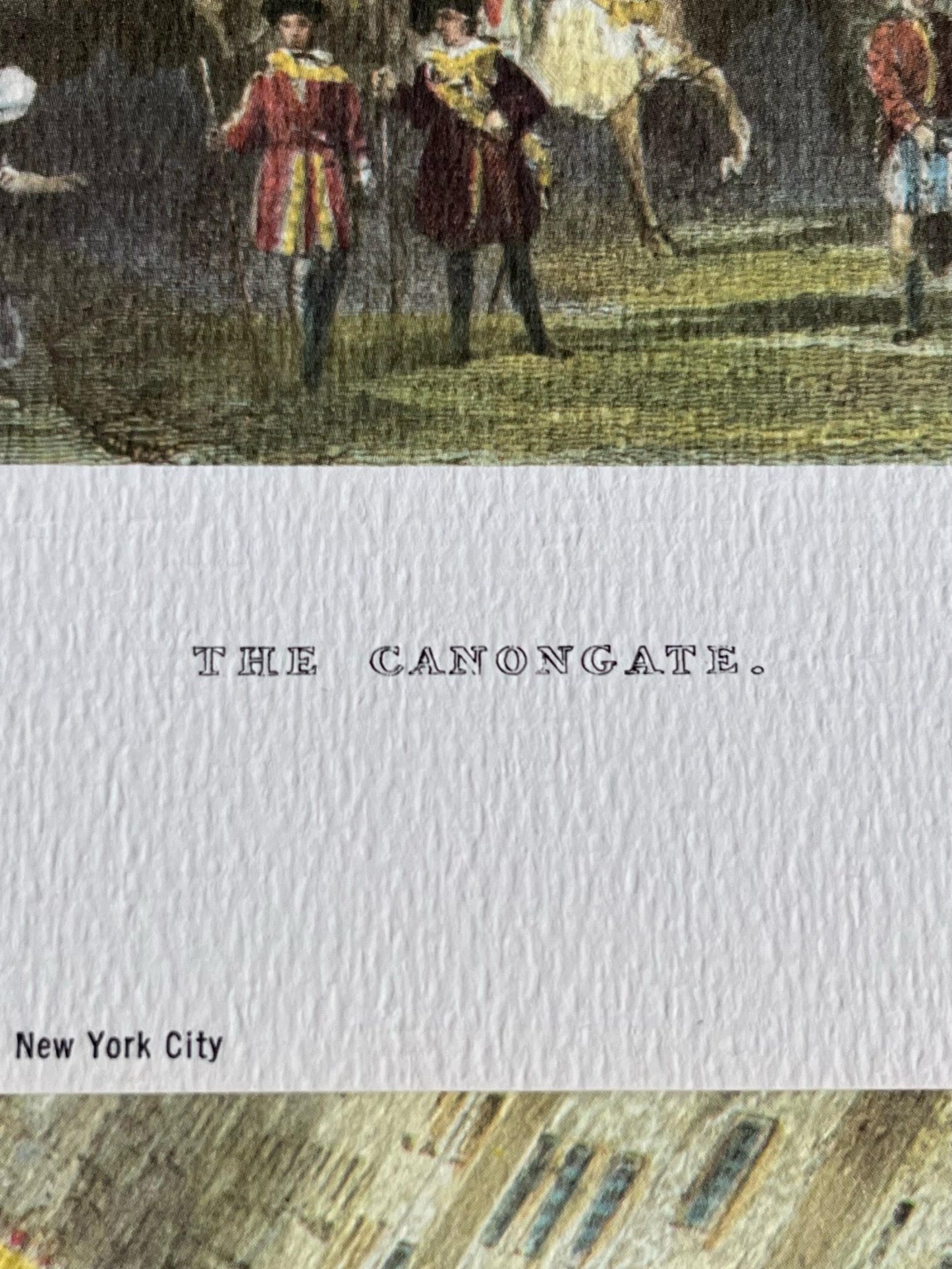 "The Canongate" Art Print