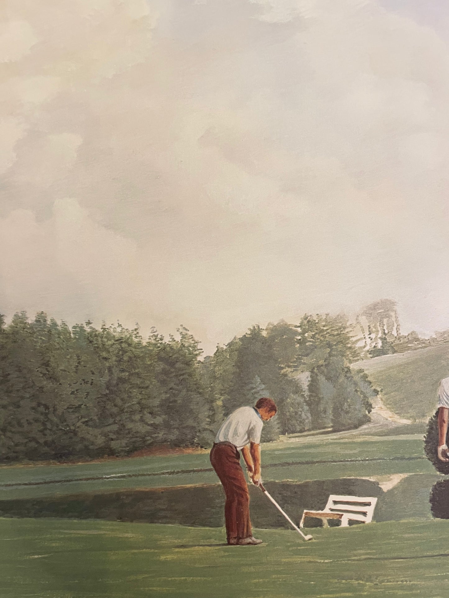 R.E. Renmark - Golf Art print #1