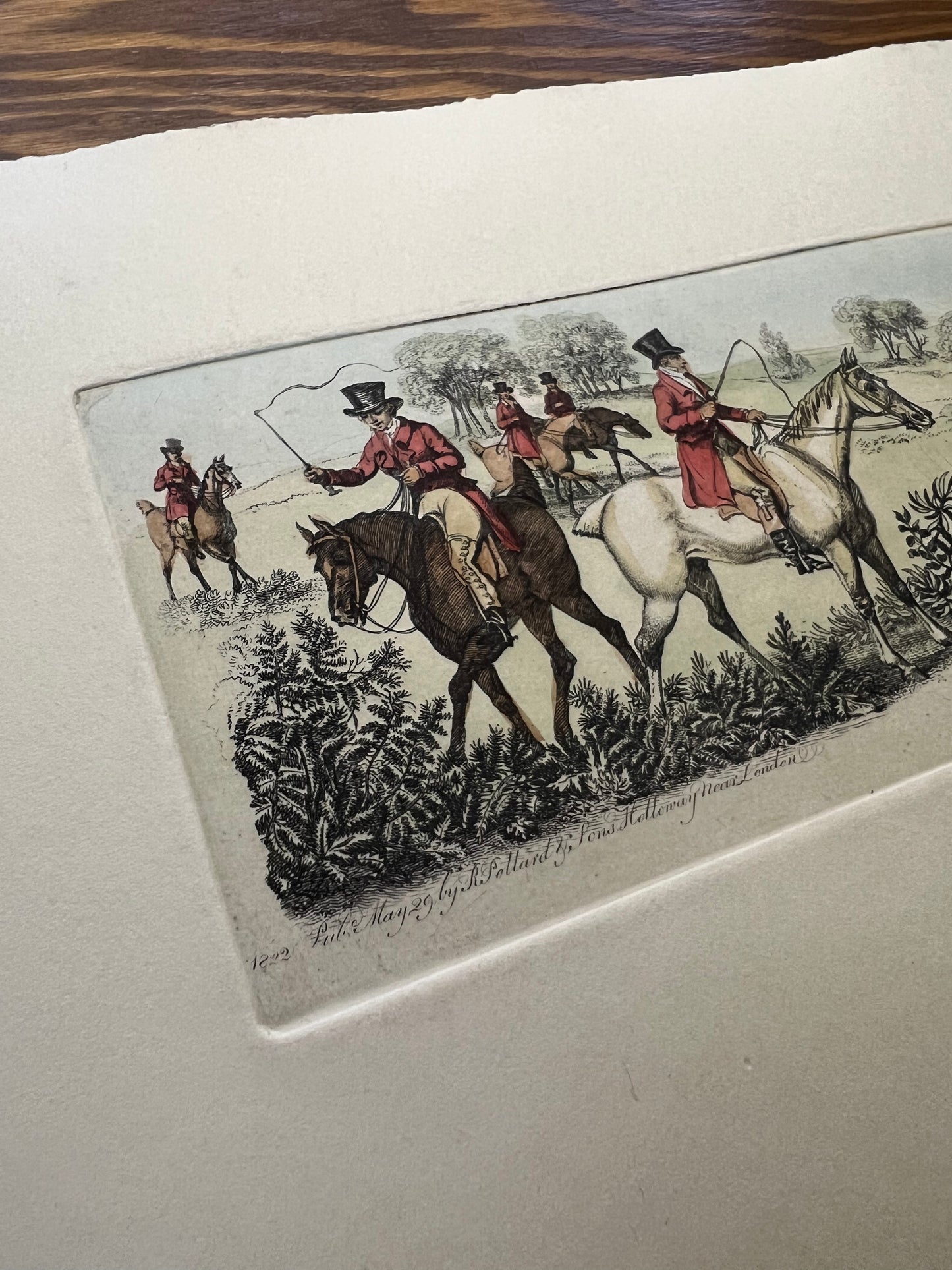 Hunt scene - R. Pollard & Sons