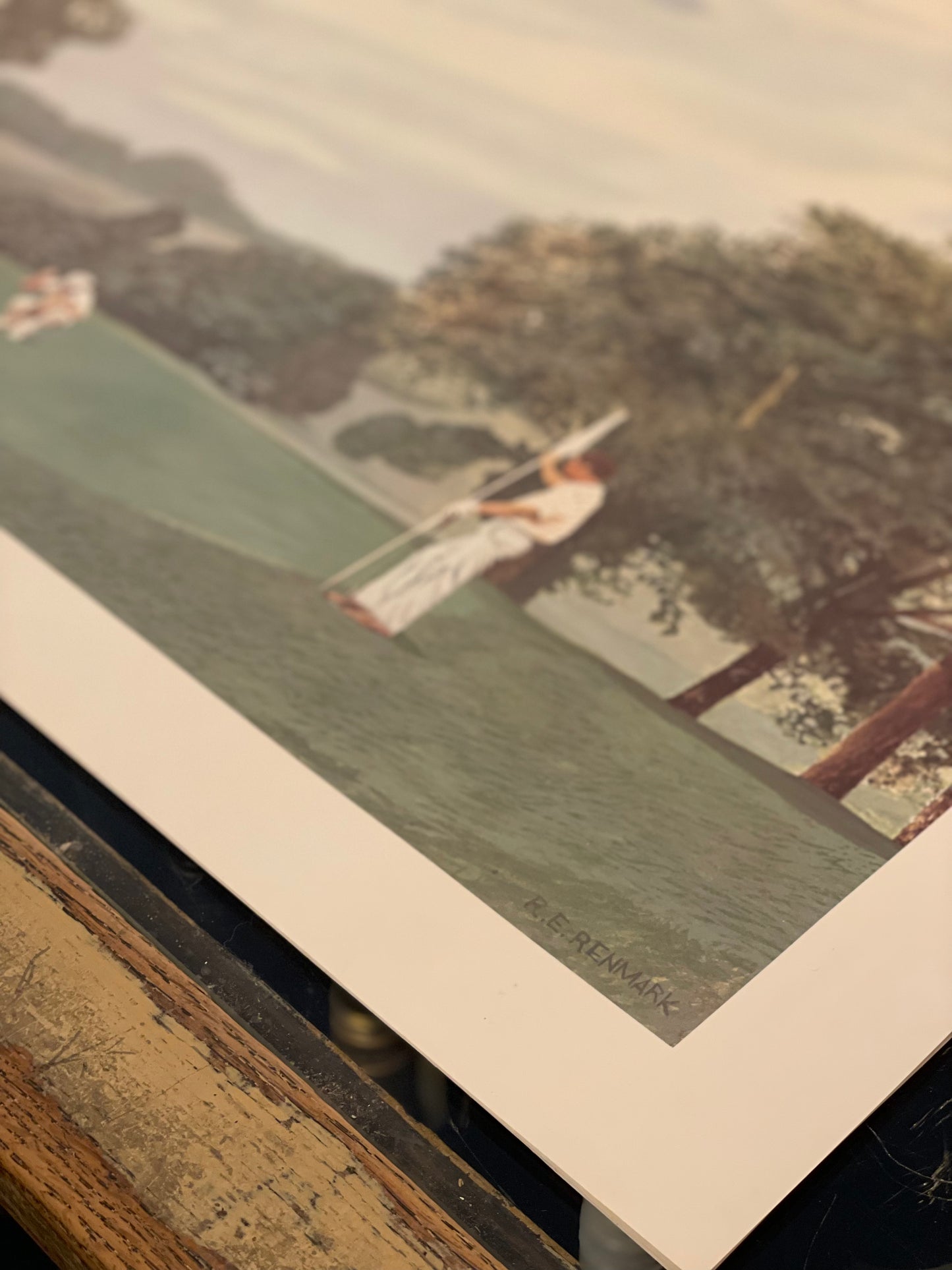 R.E. Renmark - Golf Art print #3