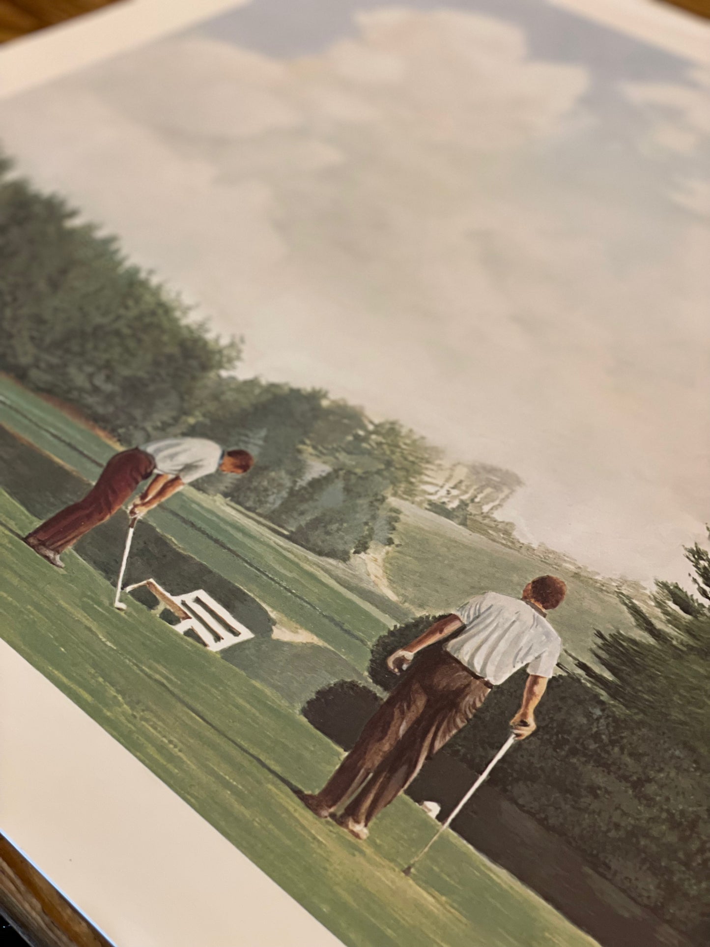 R.E. Renmark - Golf Art print #1