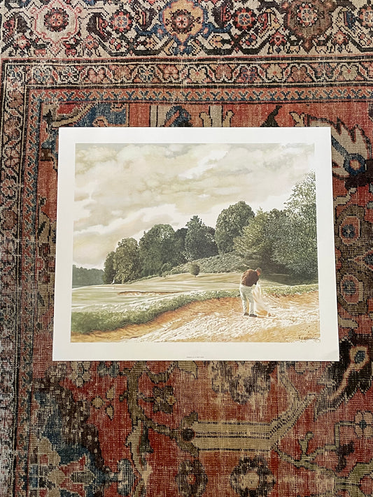 R.E. Renmark - Golf Art print #2
