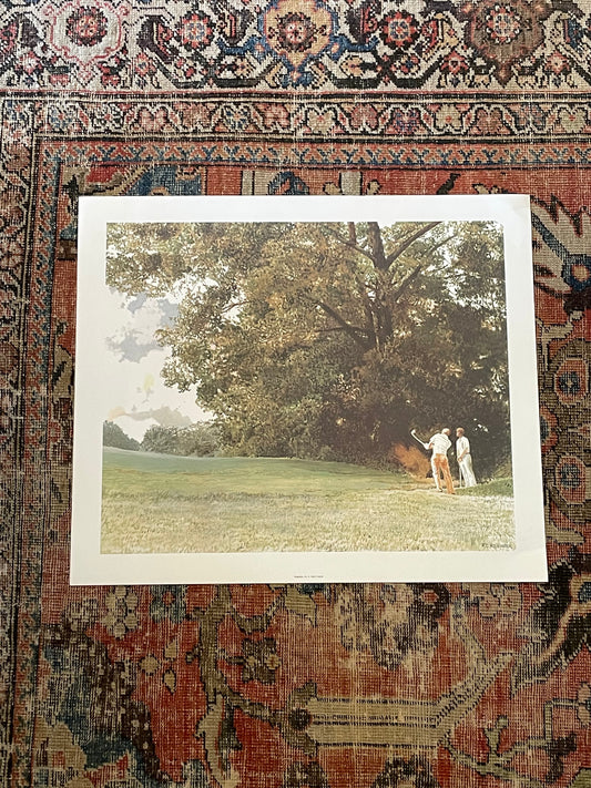 R.E. Renmark - Golf Art print #4