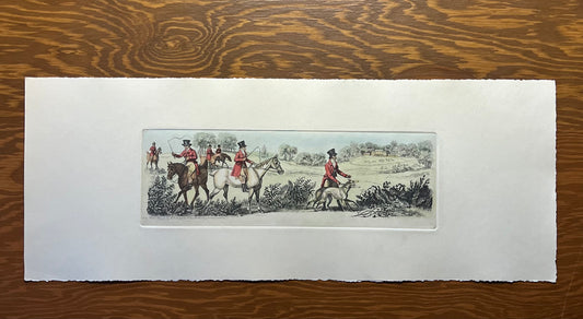 Hunt scene - R. Pollard & Sons