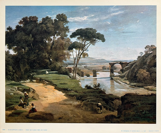 "Pont De Narni Pres De Rome" Art Prints, Jean-Baptist’s Corey