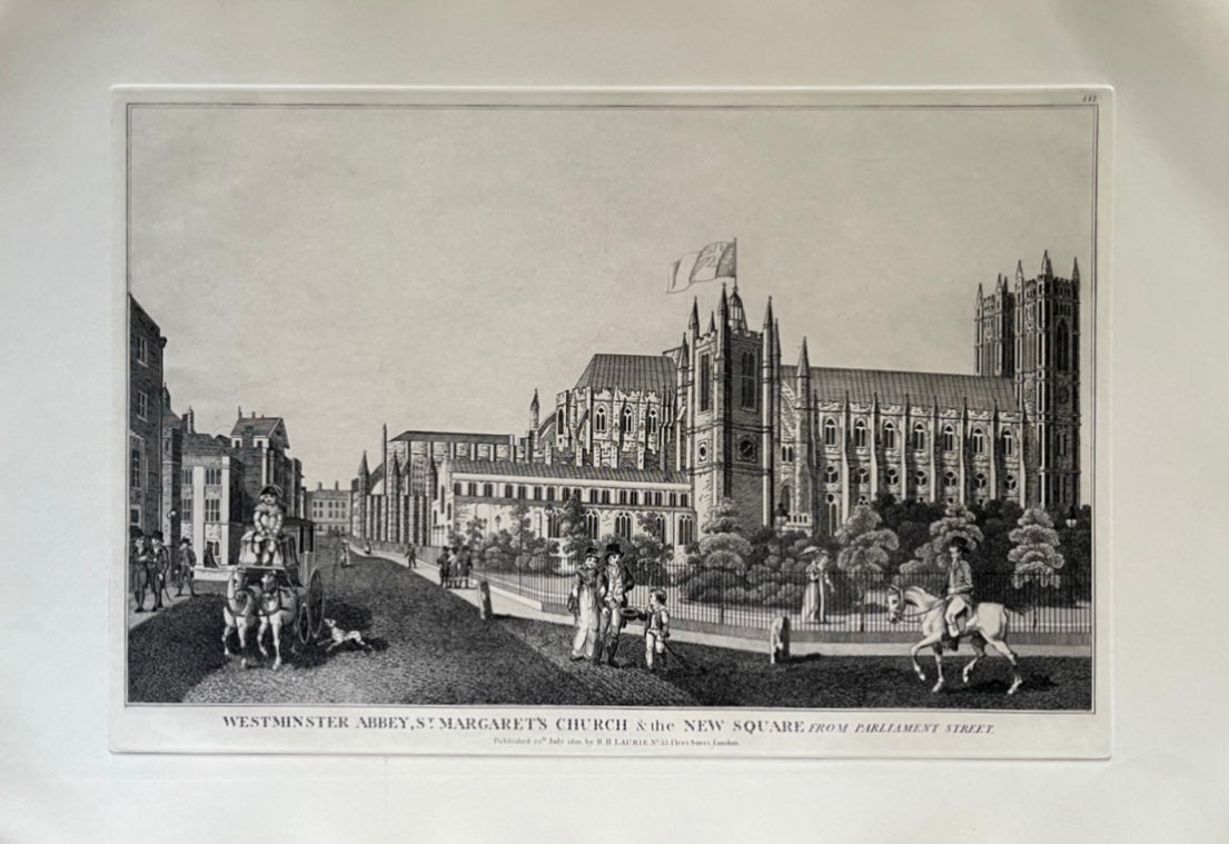 Westminster Abbey's Margaret's Church Engraving