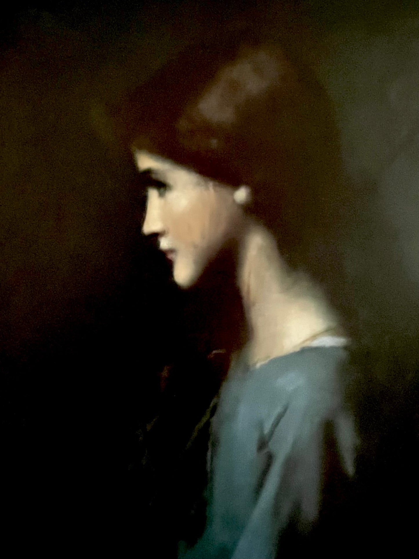 "The Young Shepherdess" Vintage Art Print by Jean-Jacques Henner