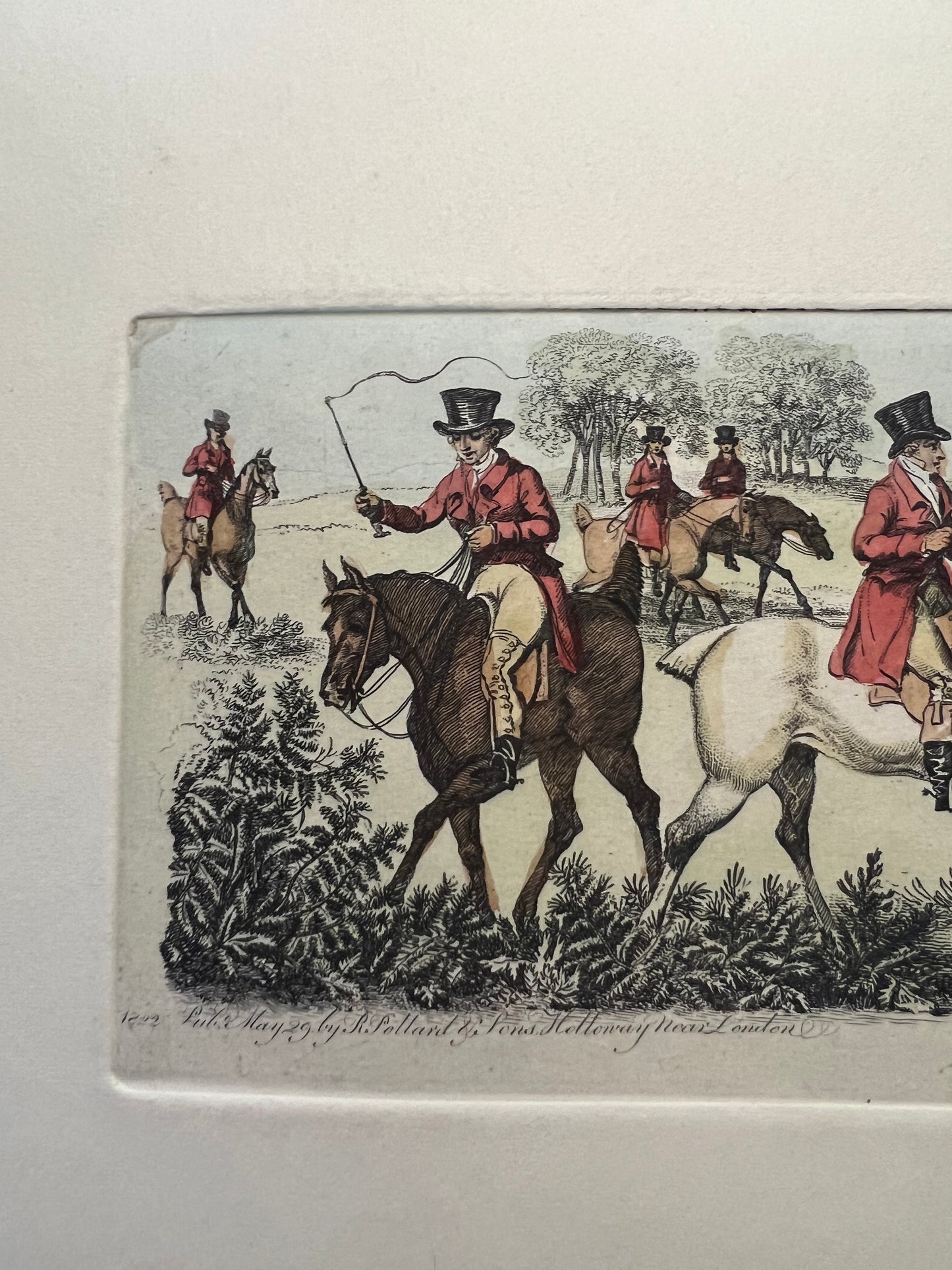 Hunt scene - R. Pollard & Sons