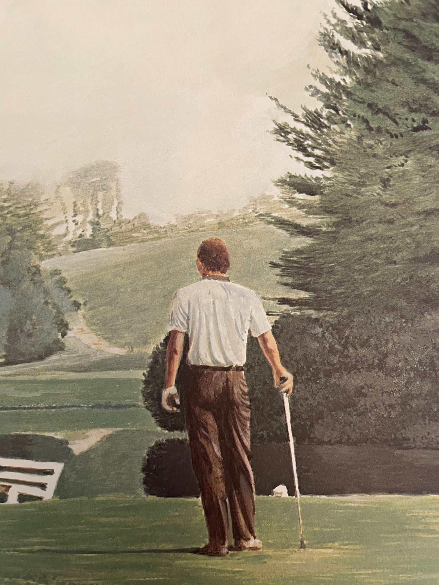 R.E. Renmark - Golf Art print #1