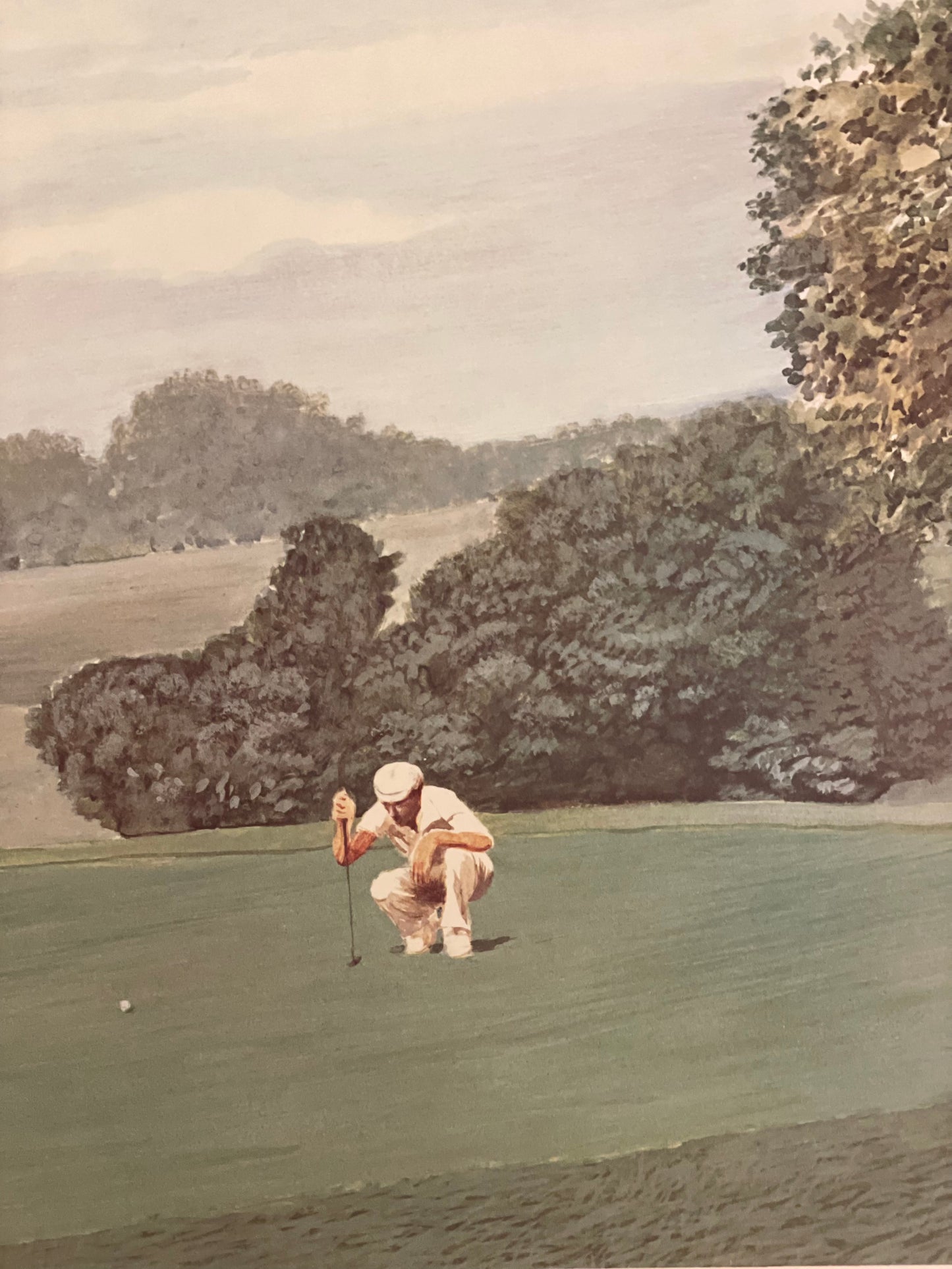 R.E. Renmark - Golf Art print #3
